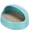 Trixie - Zandbad Muizen/Hamsters Keramiek Turquoise, 16x14x8cm 3st