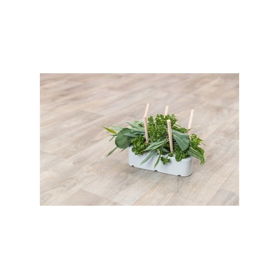 Trixie Voederruif Keramiek / Hout Grijs 26X17X23 CM