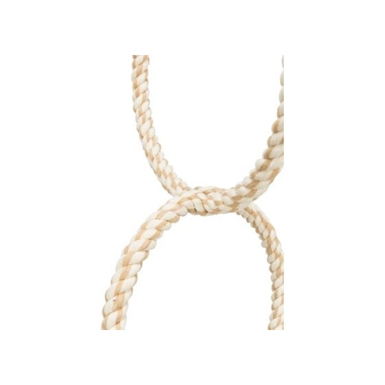 Trixie Dubbeletouwring Naturel 16X16 CM