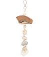 Trixie Natuurspeelgoed Kokosnoot / Rotan / Lavasteen Naturel 35 CM