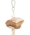 Trixie Natuurspeelgoed Kokosnoot / Rotan / Lavasteen Naturel 35 CM