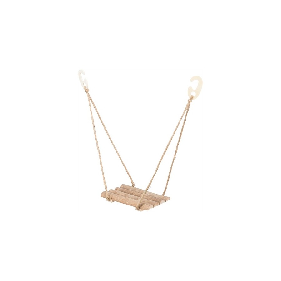 Trixie Schommel Grenenhout Naturel 19,5X19,5X27 CM