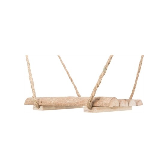 Trixie Schommel Grenenhout Naturel 19,5X19,5X27 CM