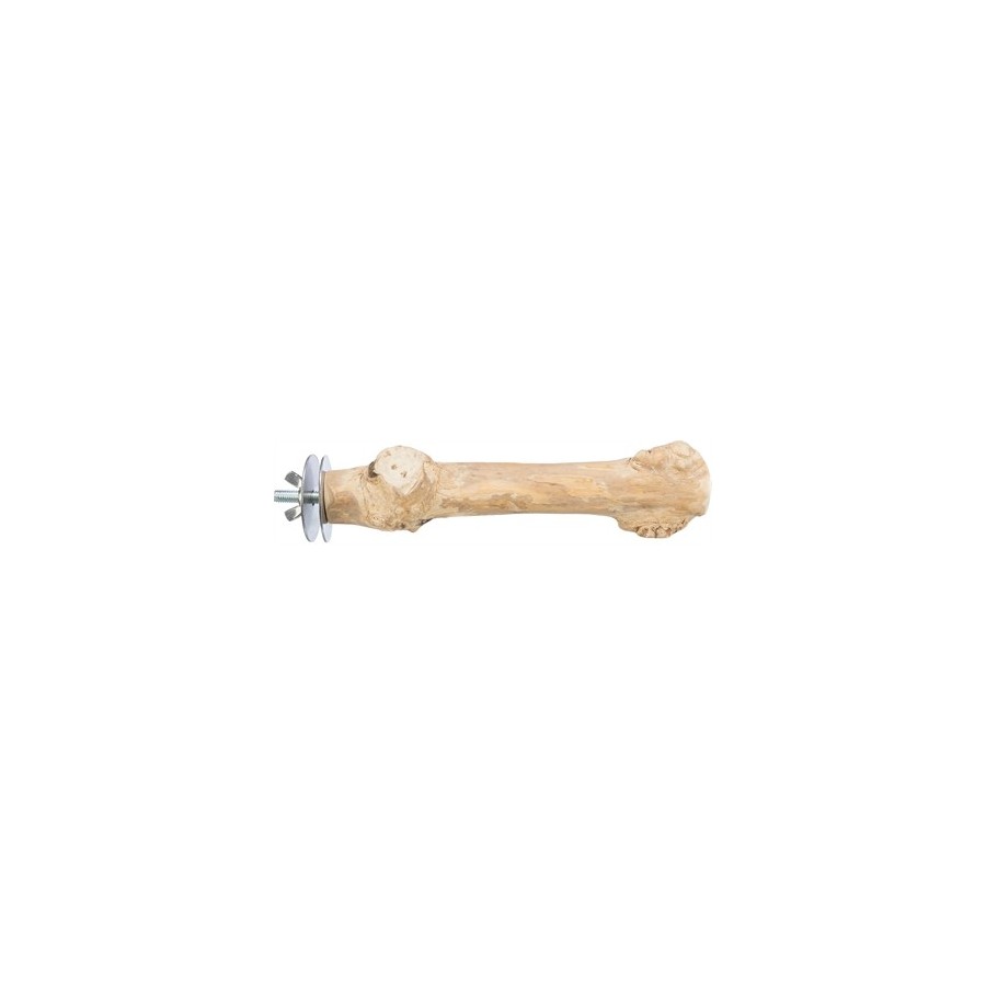Trixie Zitstok Met Schroefbevestiging Koffiehout 20 CM DIA 2-3 CM