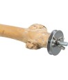 Trixie Zitstok Met Schroefbevestiging Koffiehout 20 CM DIA 2-3 CM