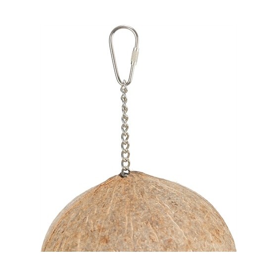 Trixie - Natuurspeelgoed Kokosnoot/Bananenbladen. 37cm 2st