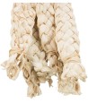 Trixie - Natuurspeelgoed Kokosnoot/Bananenbladen. 37cm 2st