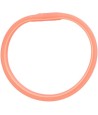 Trixie Lichtgevende Halsband Hond Flash Usb Silicone Koraal L-XL 70 CM 3 MM 2 ST