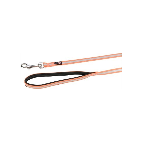 Trixie - Hondenriem Sleeplijn Easylife Reflecterend Oranje M-XL, 10m x 1,7cm