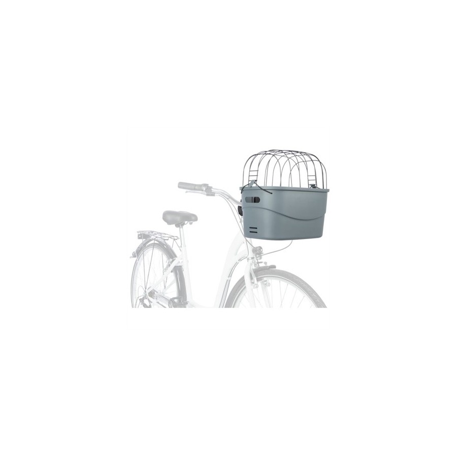 Trixie Stuur-Fietsmand Kunststof Grijs 42X30X39 CM TOT 5 KG