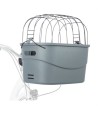 Trixie Stuur-Fietsmand Kunststof Grijs 42X30X39 CM TOT 5 KG