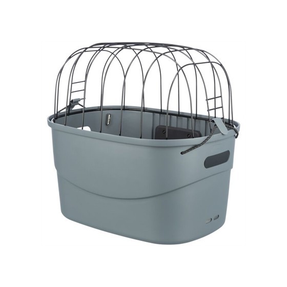 Trixie Stuur-Fietsmand Kunststof Grijs 42X30X39 CM TOT 5 KG