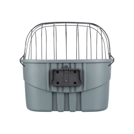 Trixie Stuur-Fietsmand Kunststof Grijs 42X30X39 CM TOT 5 KG