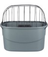 Trixie Stuur-Fietsmand Kunststof Grijs 42X30X39 CM TOT 5 KG