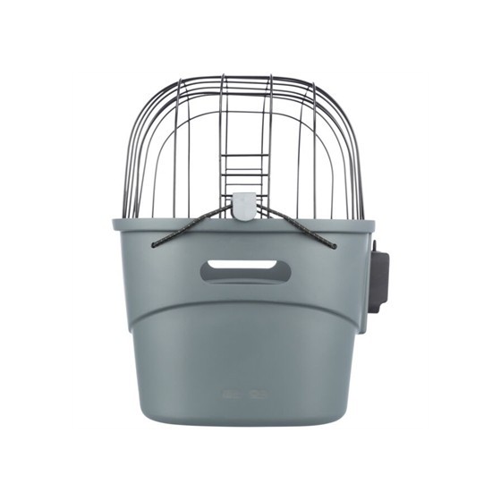 Trixie Stuur-Fietsmand Kunststof Grijs 42X30X39 CM TOT 5 KG