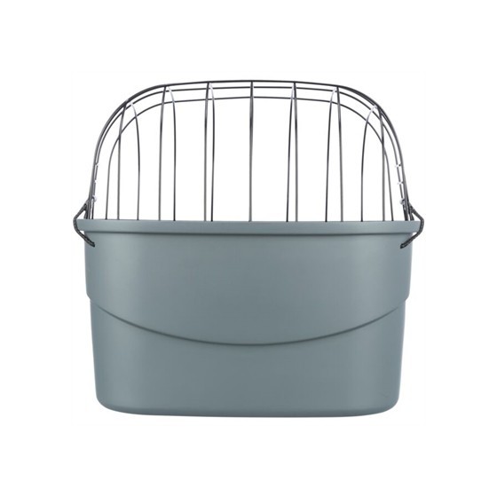 Trixie Stuur-Fietsmand Kunststof Grijs 42X30X39 CM TOT 5 KG