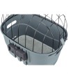 Trixie Stuur-Fietsmand Kunststof Grijs 42X30X39 CM TOT 5 KG