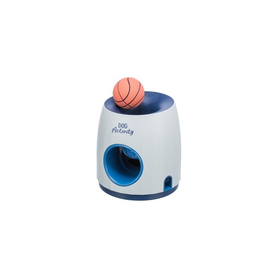 Trixie Dog Activity Strategiespel Ball&Treat Wit / Blauw 17X17X18 CM