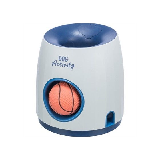 Trixie Dog Activity Strategiespel Ball&Treat Wit / Blauw 17X17X18 CM