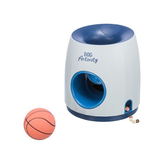 Trixie Dog Activity Strategiespel Ball&Treat Wit / Blauw 17X17X18 CM