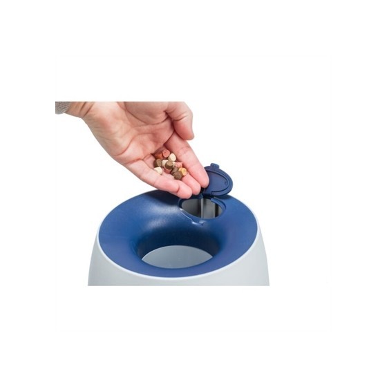 Trixie Dog Activity Strategiespel Ball&Treat Wit / Blauw 17X17X18 CM