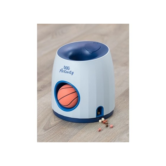 Trixie Dog Activity Strategiespel Ball&Treat Wit / Blauw 17X17X18 CM