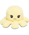 Trixie Octopus Omkeerbaar Pluche Grijs / Geel 19 CM