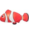 Trixie Spartel Vis Stof Catnip Oranje 26 CM