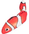 Trixie Spartel Vis Stof Catnip Oranje 26 CM