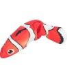 Trixie Spartel Vis Stof Catnip Oranje 26 CM