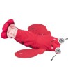 Trixie Spartelgarnaal Stof Catnip Rood 23 CM