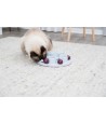 Trixie - Cat Activity Pentagon Wit / Bordeaux. 28x28cm