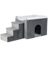Trixie Hondenmand Huis Harvey Met Trap Grijs / Wit 119X50X47 CM