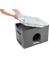 Trixie Hondenmand Huis Harvey Met Trap Grijs / Wit 119X50X47 CM