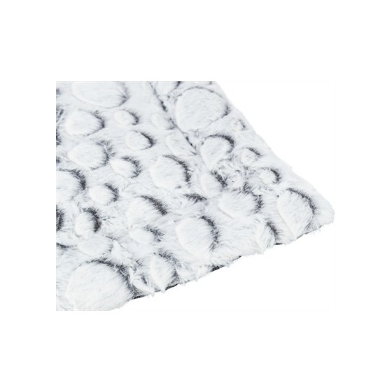 Trixie Honden Ligmat Mila Pluche Wit / Grijs 80X60 CM