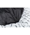Trixie - Hondenmand Mila Rond Pluche Wit / Grijs, 60x60x10cm