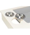 Trixie Voederstation Met Voerbak / Waterbak / Hooiruif Hout Naturel 70X47X41 CM