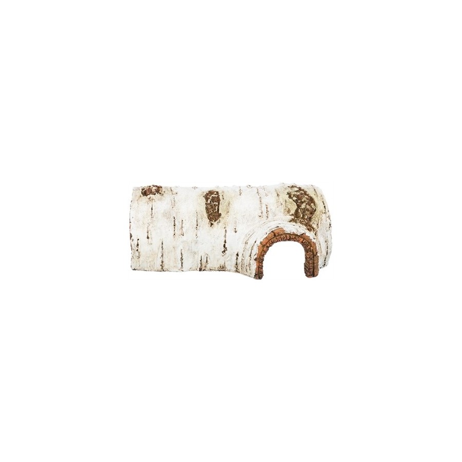 Trixie Berkenstam Polyesterhars Wit / Bruin 15 CM