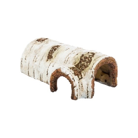 Trixie Berkenstam Polyesterhars Wit / Bruin 15 CM