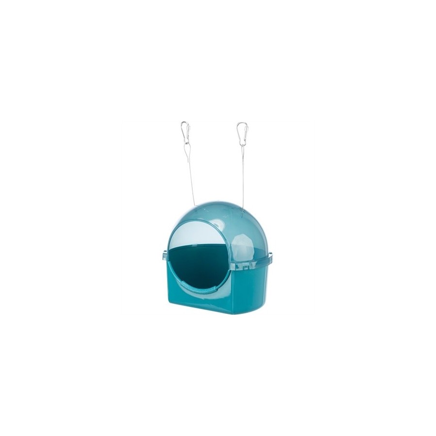 Trixie - Badhuis Rond Blauw, 20x17,5x20cm