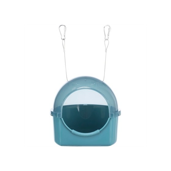 Trixie - Badhuis Rond Blauw, 20x17,5x20cm