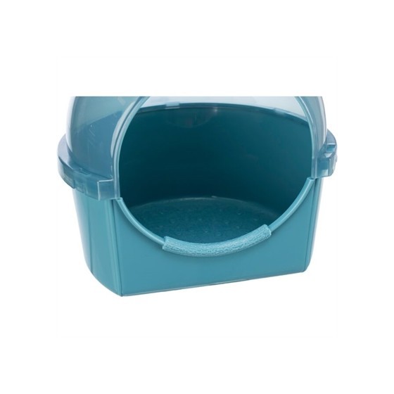 Trixie - Badhuis Rond Blauw, 20x17,5x20cm