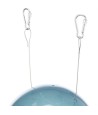 Trixie - Badhuis Rond Blauw, 20x17,5x20cm