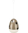 Trixie Nestelhulp Hangend Keramiek Creme / Bosgroen 12X12X16 CM