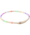 Trixie Lichtgevende Halsband Hond Usb Siliconen Oplaadbaar Meerkleurig 70X1 CM