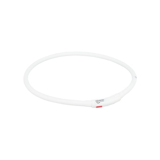 Trixie Lichtgevende Halsband Hond Usb Siliconen Oplaadbaar Meerkleurig 70X1 CM