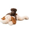Trixie Knuffel Hondbenny Pluche Beige / Bruin 75 CM