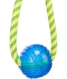 Trixie Aquatoy Touw Trekspeeltje Drijvend Polyester Geel / Groen 6X6X40 CM