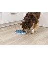 Trixie Slowfeeding Plaathive Kunststof / Tpr / Tpe Grijs / Blauw 30X30 CM