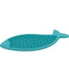 Trixie Lick'n'snack Plaat Siliconen Petrol 28 CM